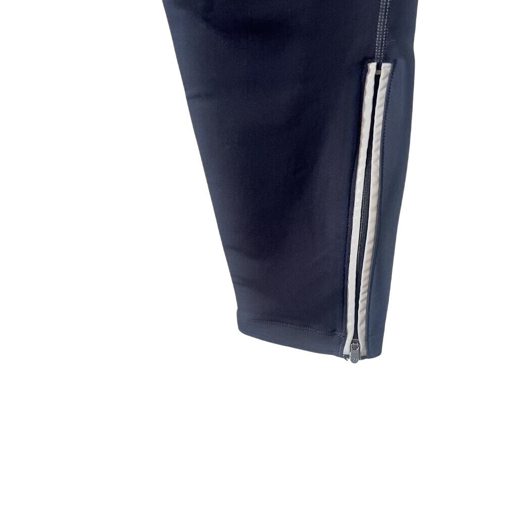 Novara Size Large Womens Leg Zip Bike Cycling Athletic Black Pants Leggings - Picture 5 of 6